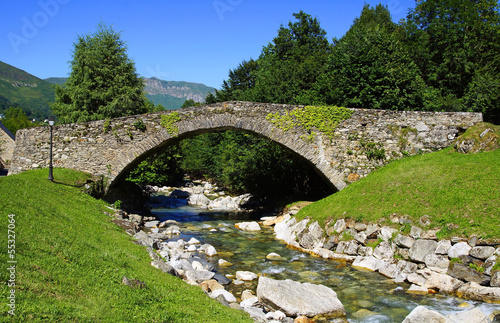 pont  du gave d'Arrens photo