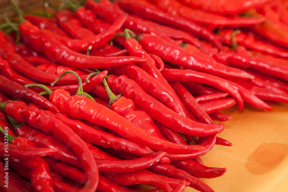 Red chili was displayed for background use Red chili was displayed for background use