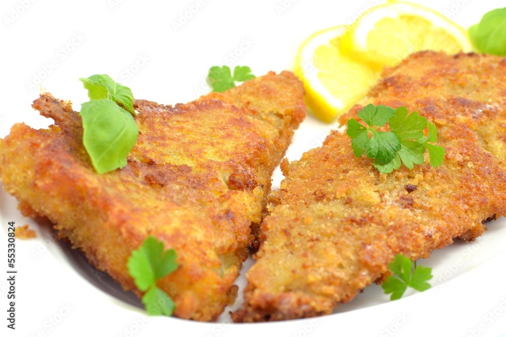 Fried fish - pollock Fried fish - pollock
