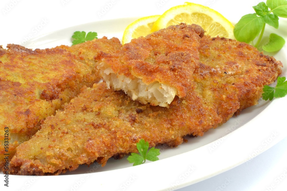 Fried fish - pollock