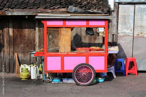 Indonésie - Warung (restaurant ambulant) photo