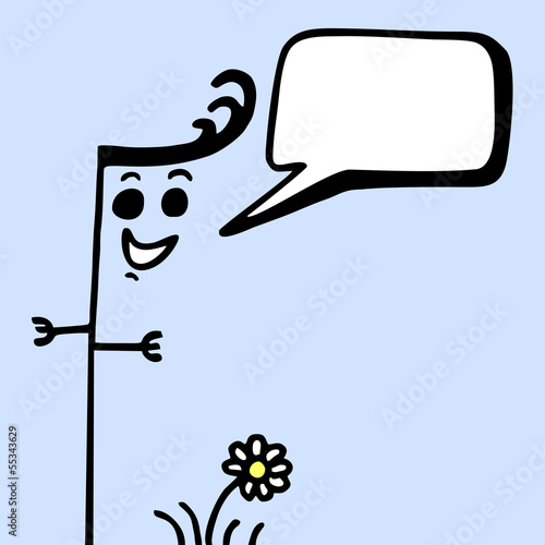 Comic talking
