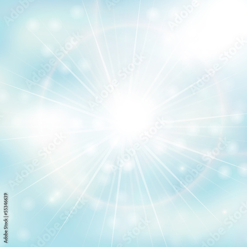 blue sky with clouds background