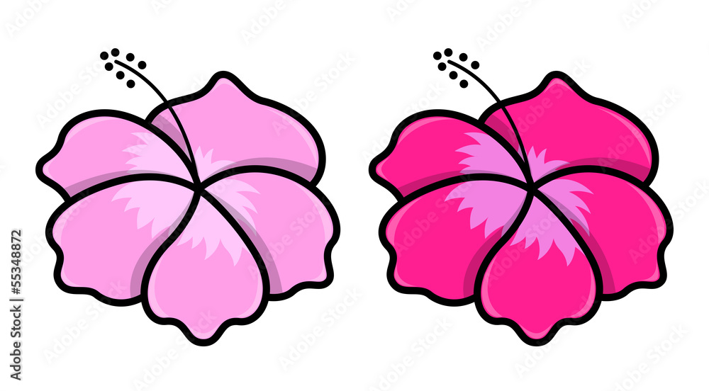 Cartoon Bunga Raya - Vector Illustration Stock Vector | Adobe Stock