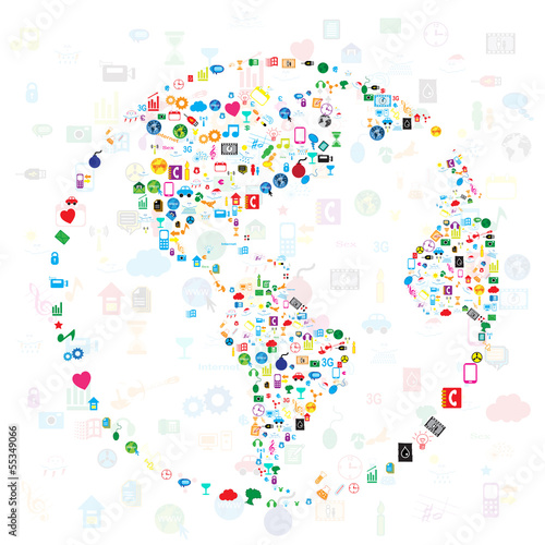 social network, communication in the global computer networks