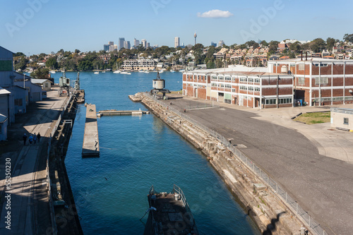 dockyard on Cockatoo Island