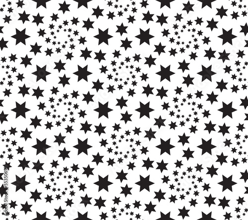 Star Monochrome Background
