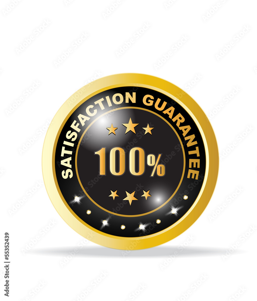100 percent guarantee icon