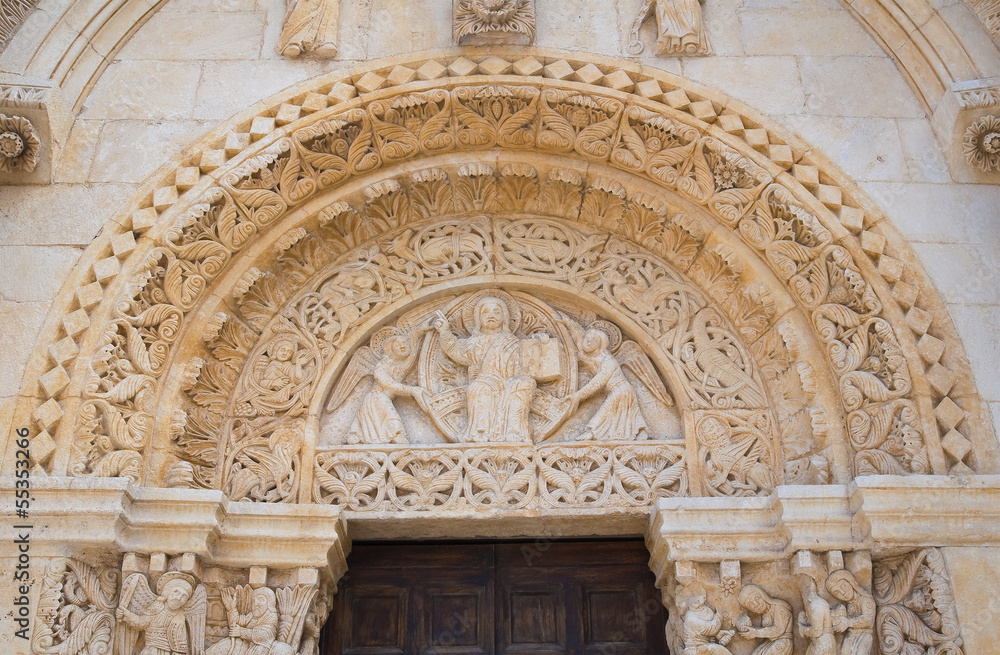 Obraz premium Abbey of St. Leonardo. Manfredonia. Puglia. Italy.