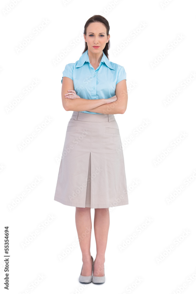 Relaxed stylish businesswoman posing Relaxed stylish businesswoman posing