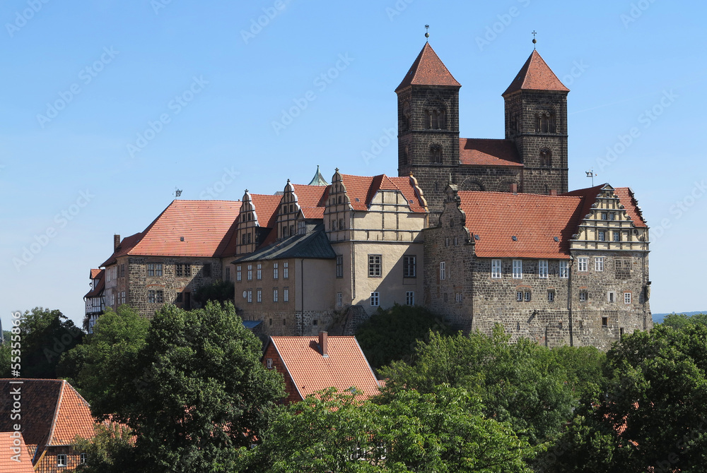 schloss und stiftskirche quedlinburg
