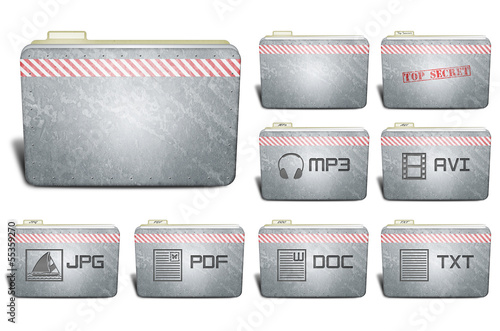 Industrial Folder Icon