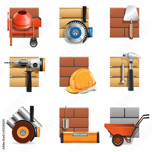 Vector Construction Work Icons