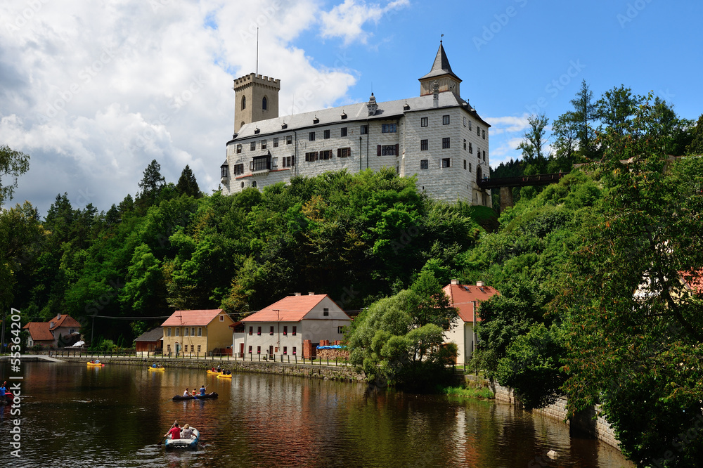 Rosenberg Castle in Czech Republic