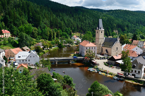 Rozmberk nad Vltavou, Czech Republic photo