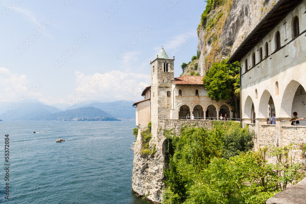 Naklejka premium Eremo di Santa Caterina