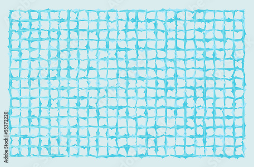 squared grid with spiked lines