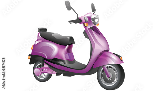 Scooter Purple
