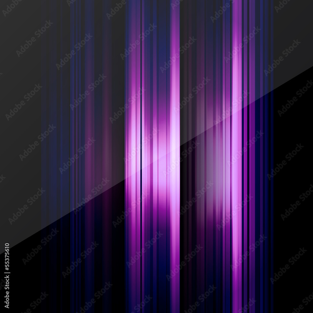 Abstract background with colored lines on paper layers