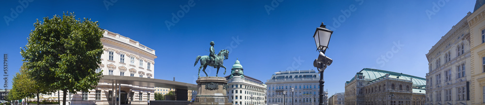 Albertina and Staatsoper in Vienna