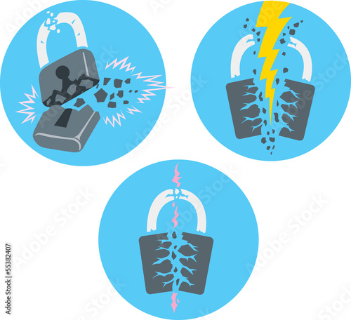 3 exploding locks
