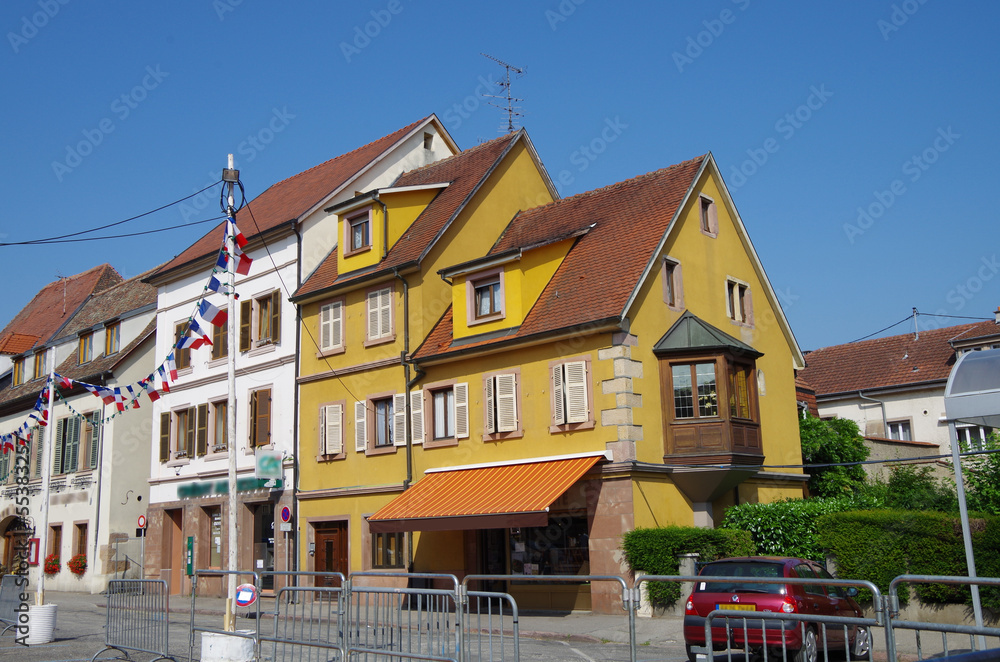 Fototapeta premium ソウルツ・オー・ラアン Spultz-Haut-Rhin