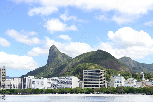 Corcovado mountain in Rio de Janeiro