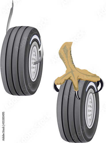gomme camion