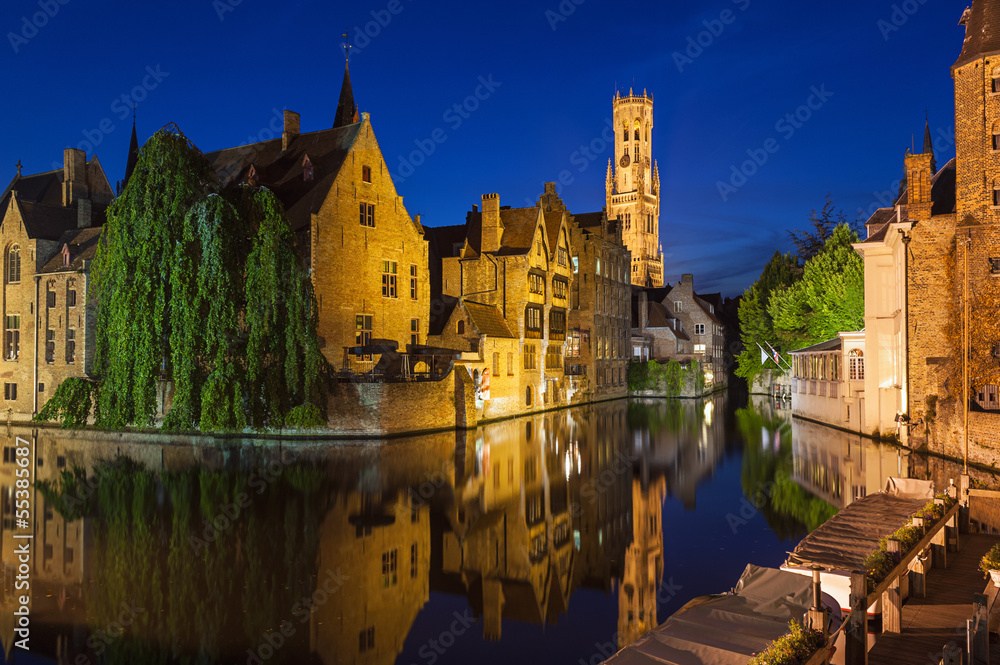 Rozenhoedkaai Bruges Belgium