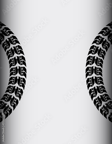 tire track background