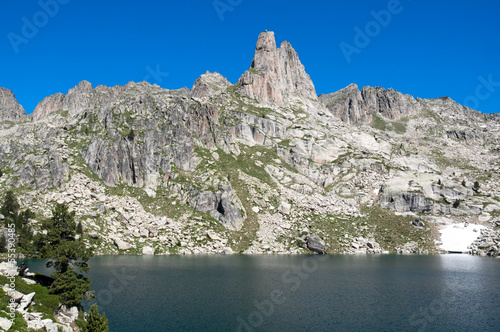 Estany Gran dAmitges, Aiguestortes and Sant Maurici NP, Pyrenees photo