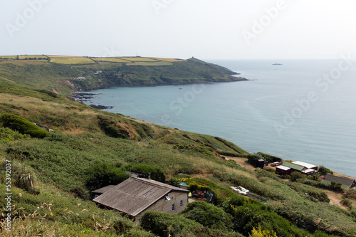 Rame Head and Polhawn Whitsand Bay Cornwall photo