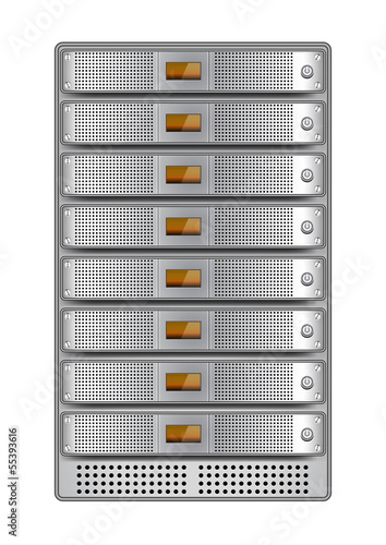 server rack installed-4