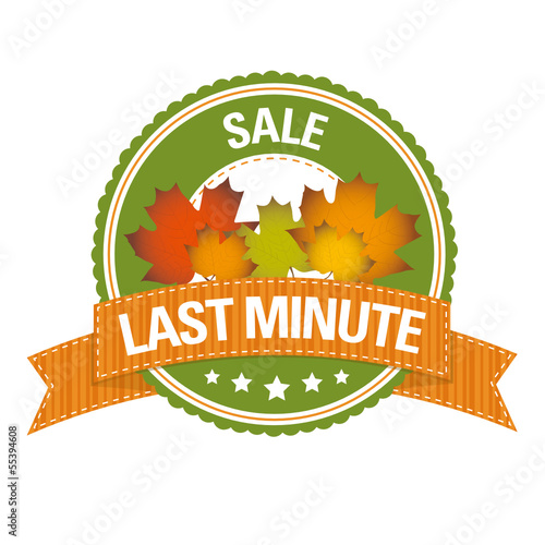 Herbst-Button: Sale – Last Minute