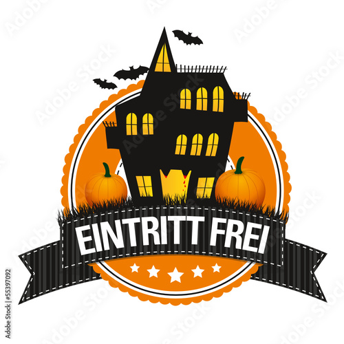 Haloween-Button: Eintritt frei