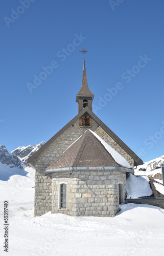 Chapel in Melchsee-Frutt, Switzerland