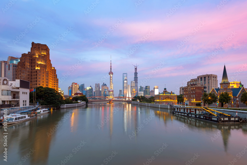 Naklejka premium Shanghai, China