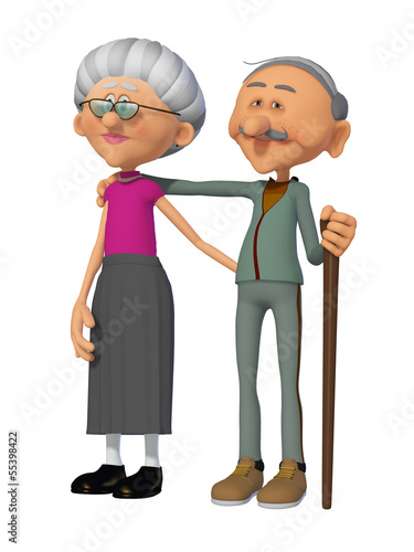 grandparents 3d photo