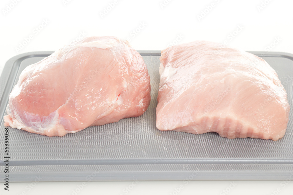 Two pork pieces for delicious roast Two pork pieces for delicious roast