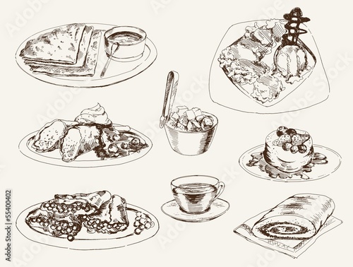 pancakes and dessert