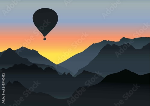 Heißluftballon