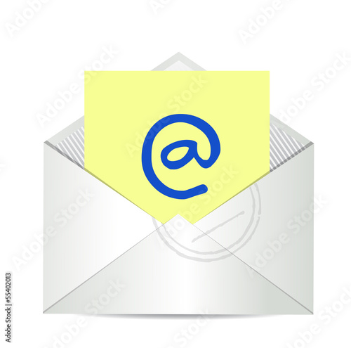 contact us email letter illustration design photo