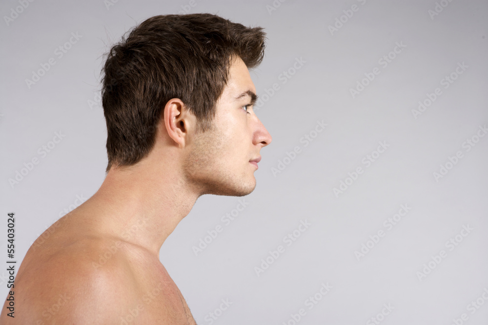 Fototapeta premium Portrait of young handsome men