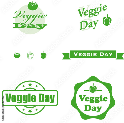 veggie day label etiketten