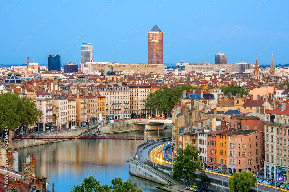 Fototapeta premium Lyon, France