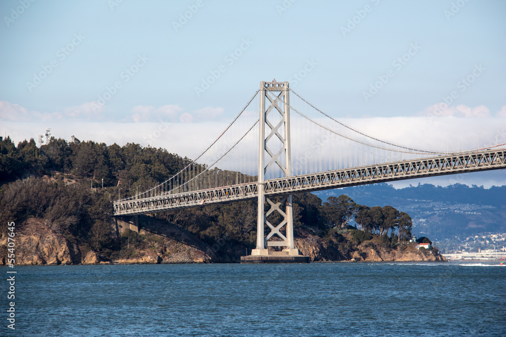 Fototapeta premium Blick auf die Bay Bridge