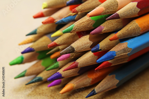 bunch of colorful pencils