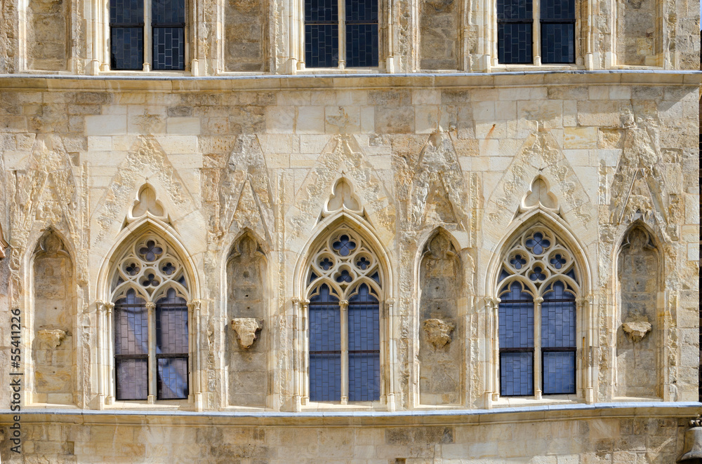 Obraz premium window of old building