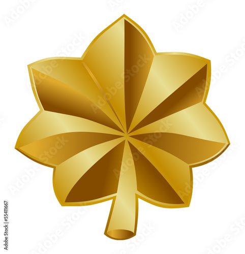 American Major insignia rank badge