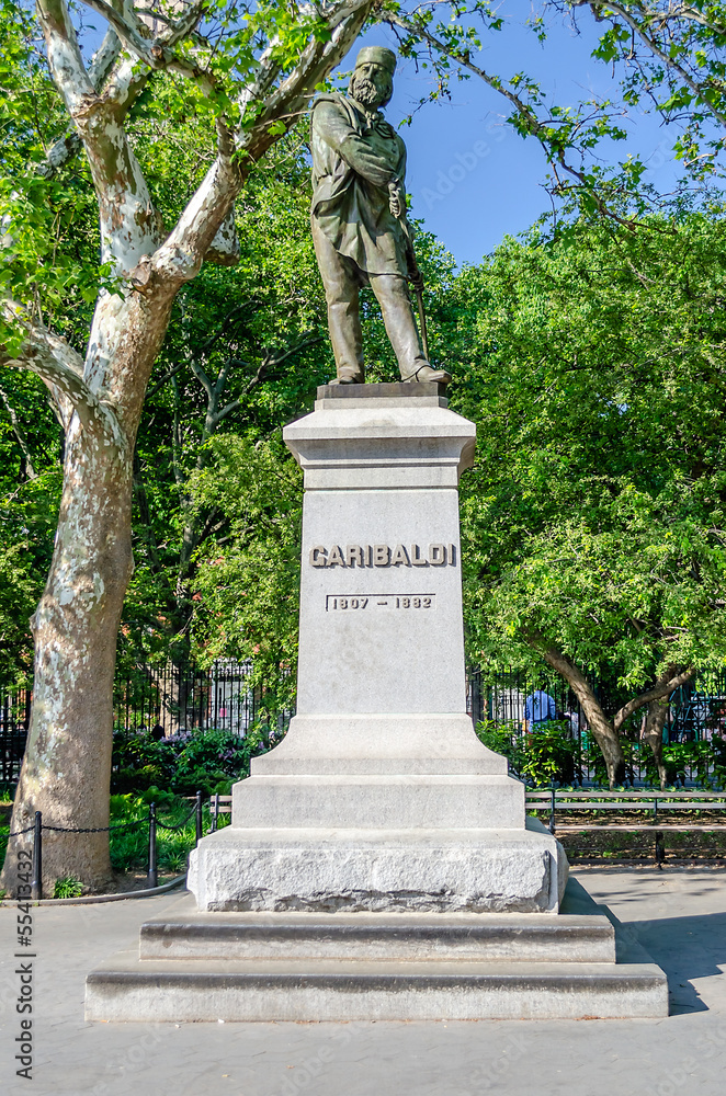 Monument to Garibaldi, Washington Square, New York